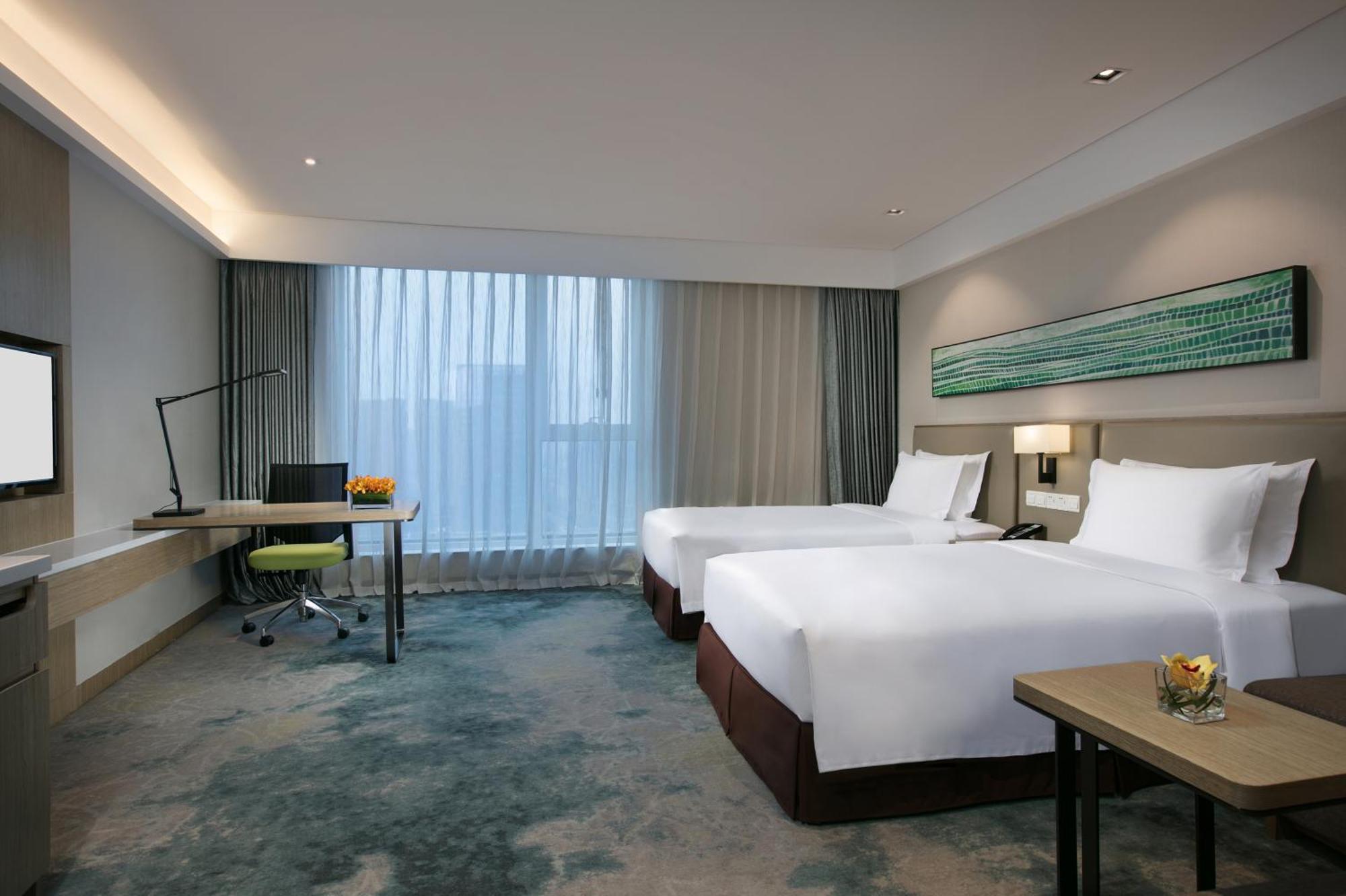 Holiday Inn Hangzhou Gongshu By Ihg Buitenkant foto